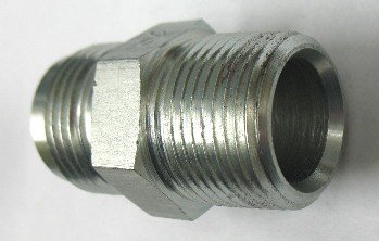 AF C5205-04-04 - 1/4 Male JIC (7/16''-20 Threads) X 1/4 Male Pipe (.540''-18 Threads)