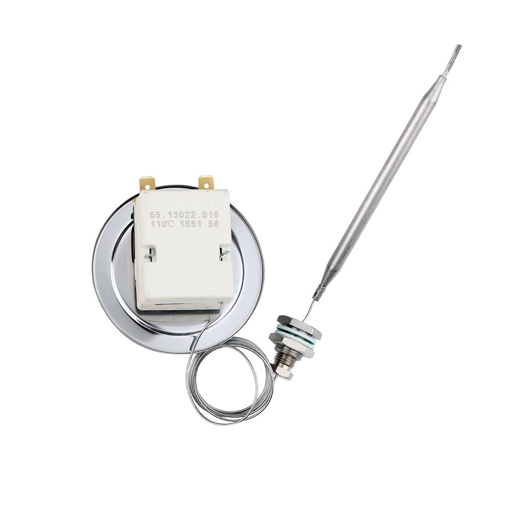 30-110C Germany EGO Capillary Thermostat with Nut 55.13022.010 Adjustable Thermal Switch