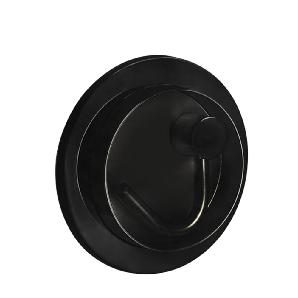 Ganci per accappatoio oro/nero Ganci per asciugamani da bagno in acciaio inossidabile Porta abiti Appendiabiti Ganci pieghevoli da cucina, Nero.