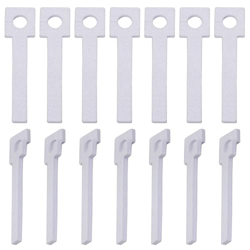 LXLVOUEG 14 PCS Scent Wicks for Hunting,Deer Scent Wicks Hunting Stuff Accessories for Absorbing Deer Scents Attractants Deer Coyote Wolf Fox Urine Wicks Hunting, Square Head&Open