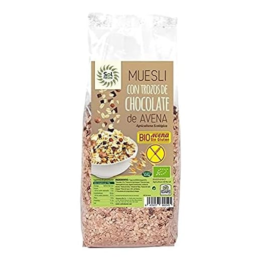 Sol natural - muesli avena chocolate sin gluten