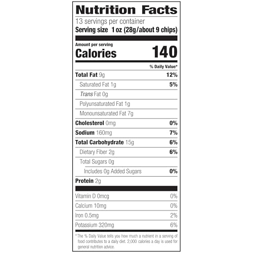 Image of Kettle Brand Krinkle Cut Salt and Fresh Ground Pepper Potato Chips, 13 Ounce (Pack of 9)