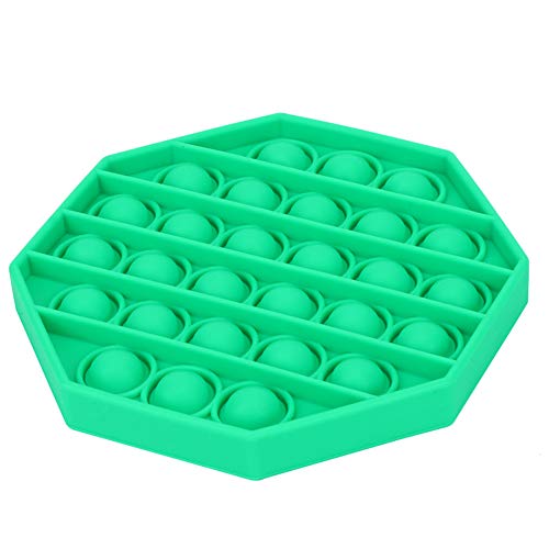 Noii Push Bubbles Poppop Fidget Toys.Silicone Pop Bubble Fidget Sensory Toys for Kids & Adults,Special Needs Anxiety Stress Reliever.Push it Squeeze Sensory Toy with Popping Sound