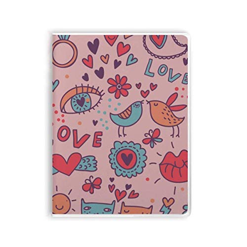 Carnet de peinture pour lovers au motif floral et couverture souple inspirante