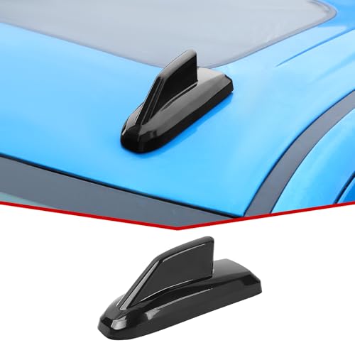 Cubierta de antena de aleta de tiburón negra para Chevy Silverado y GMC Sierra 2019-2025