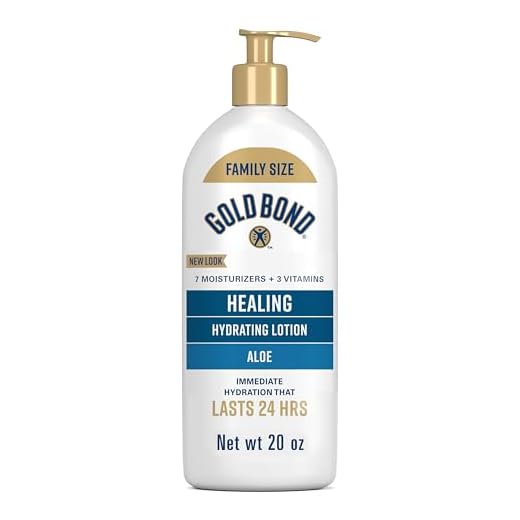 Gold Bond Healing Skin Therapy Lotion with aloe 20 oz., Non-Greasy & Hypoallergenic