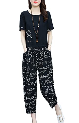 [ق傤] 2_Zbg ZbgAbv gbvX pc   Ȗ   fB[X 傫TCY L-5XL (ʐ^FA,XL,XL)