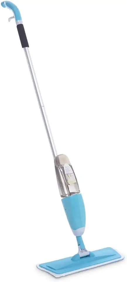 Mop Spray 3 em 1 com Reservatório 400ml Esfregão Microfibra Borrifa Limpa e Seca Rodo de Limpeza Ideal Para Cozinha, Piso Laminado, Azulejos E Madeira Refil Lavável