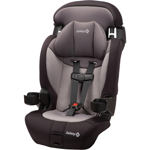 Safety 1st Grand 2-in-1 Booster Car Seat Converts from High Back to Belt-Positioning Booster High Back Seat for Kids 40-65 and Belt-Positioning 40-100 Pounds Black Sky