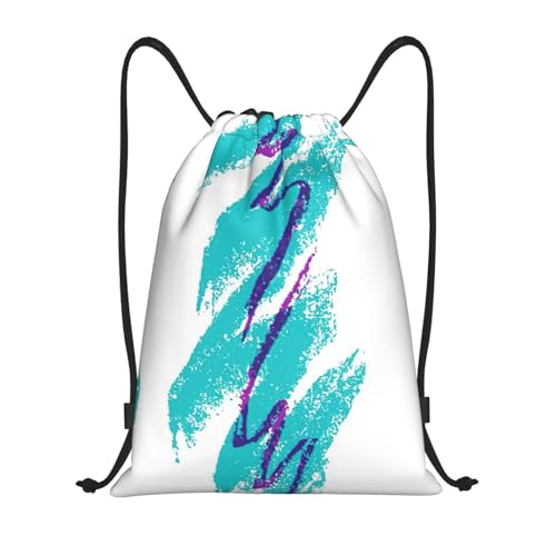 90'S Cup Design Universal Drawstring Backpacks Cinch Bags, Tough For Swim Gym