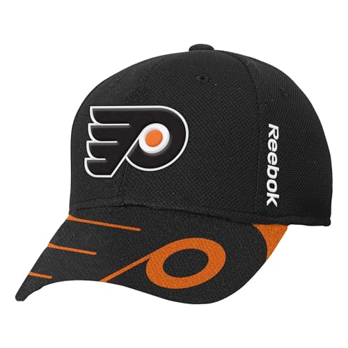 Outerstuff NHL Youth Boys Fitmax'70 Draft Baseball Cap, OSFM, Philadelphia Flyers Team Color