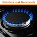 Atgestore DG62-00111A Small Burner Cap Replacement for Samsung Gas Stove Parts 1.7 IN Gas Range Surface Burner Cap DG62-0071A Samsung Burner Gas Cooker Hat 1 Pcs