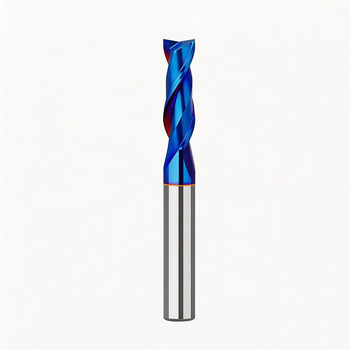 Spiral Flush Trim Router Bit 1/4 Inch Shank, CNC Router Bits for Wood, Carbide End Mills for Milling, Compact Routers(1/4" Dia*1-1/8" CL*1/4Shank Up Cut)