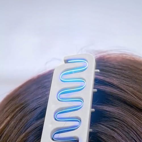 Volumengebender Haar-Styling-Kamm Mit Breiten Zähnen, Schattenbürste, Volumen-Werkzeug Zum Entwirren Von Haarwurzeln, Schatten-Dauerwellen-Styling Für Die Haarpflege, Pobute, Forbeut, Flow-Mittelteil
