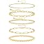 Gold-Beaded/Paperclip/halo