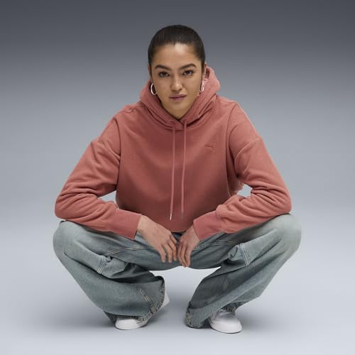 PUMA Hoodie oversize d’hiver HER Femme Vêtements Raisin - vue 7