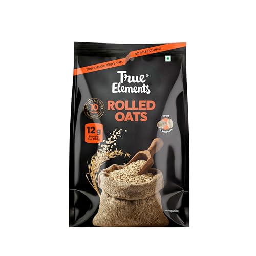 True Elements Avena Sin Gluten Enhojada 1 kg