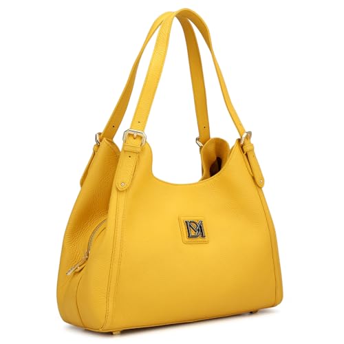Image of Da Milano Medium Leather Shoulder Bag (LB-01912)