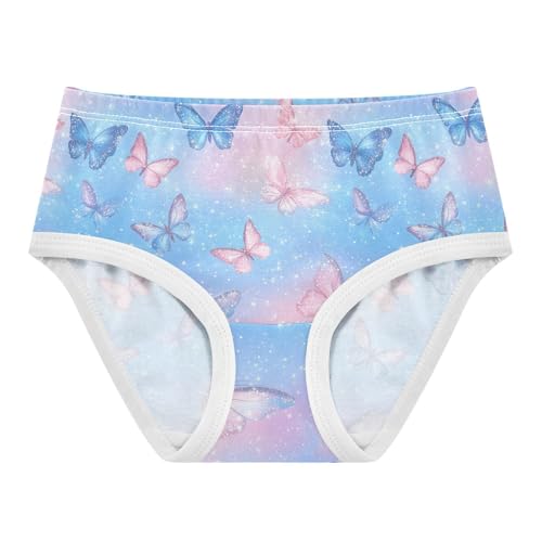 Girls Underwear Soft Cotton Butterfly Kids Panties in Sizes 2/3t, 4t, 5t, 6 and 8