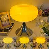 bauhaus lampenschirm rattan 【Vielseitig einsetzbar】Diese LED-Pilz-Tischlampe Orange ist ideal für die dekorative Beleuchtung zu Hause, sie passt perfekt in jeden Raum und schafft ein angenehmes und entspannendes Umgebungslicht mit weichem Licht. Stilvolles Design, nicht nur eine Lampe, sondern ein dekoratives Stück für Ihr Zimmer, Ihren Schreibtisch, Ihr Eckregal und alle Möbel.