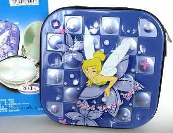Disney Princess Tinkerbell Cd Holder Case Portable Cd Case Toy Amazon Co Uk Luggage