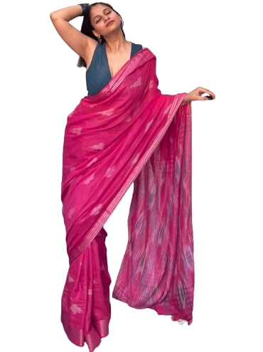 SUDIP COLLECTION Women’s Handloom Maal Cotton Saree | Lightweight Daily Wear Traditional Saree-picture-36