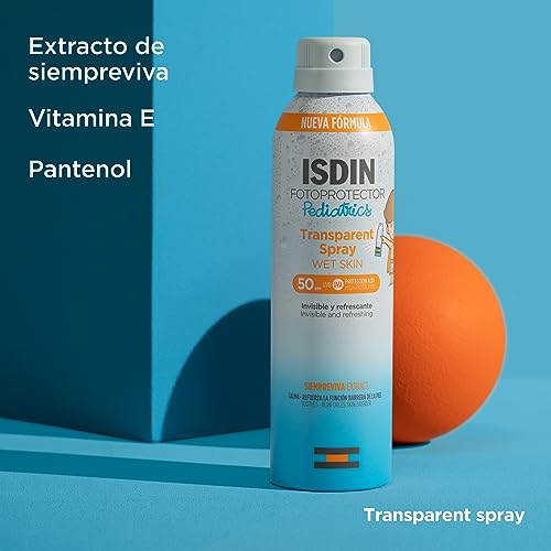Fotoprotector-ISDIN-Pediatrics-Transparent-spray-Wet-Skin-SPF-50-Protector-solar-corporal-para-ninos-invisible-ligero-para-piel-mojada-250-ml