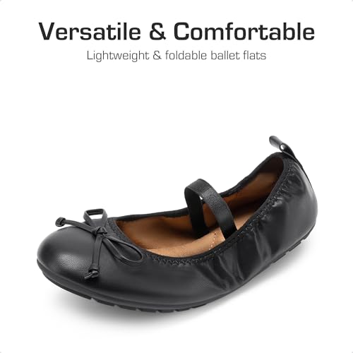DREAM PAIRS Girls Ballet Flats Dress Shoes Mary Janes Ballerina Shoes4