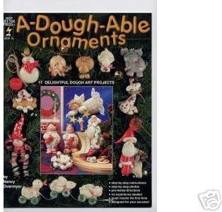 A-Dough-Able Ornaments Clay Dough Art OOP NEW