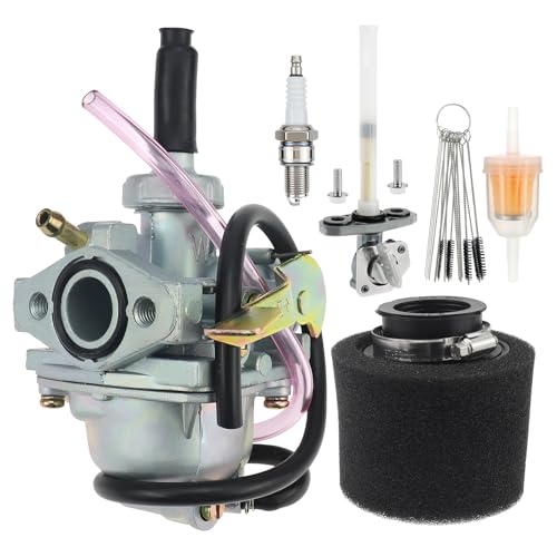 Image of CRF50 Carburetor for Honda CRF50F Z50 CRF XR50 XR 50R Z50R Z50A Mini Trail 50 Mini Bike Carb with Air Filter and Valve Petcock