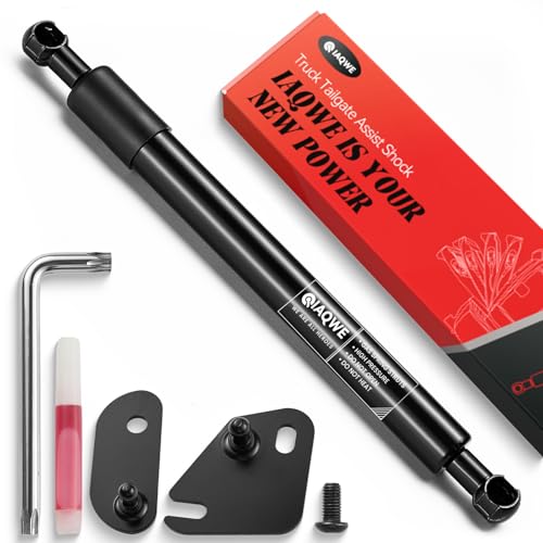 Image of IAQWE 43204 Truck Tailgate Assist Shock Kit for Ford F150 2015-2025, Slow Drop Pickup Tail Gate Accessories Damper Strut(No-Drilled Installation)