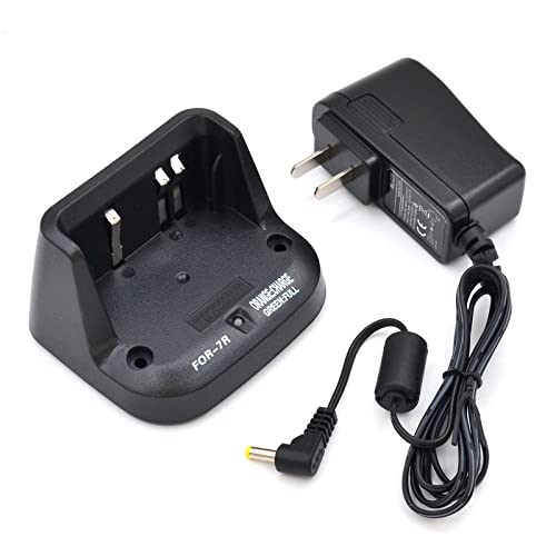 Cargador rápido CD-15A para radios Yaesu Vertex VX-6R y VX-7R con adaptador CA