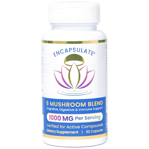 ENCAPSULATE 6 Mushroom Blend Capsules