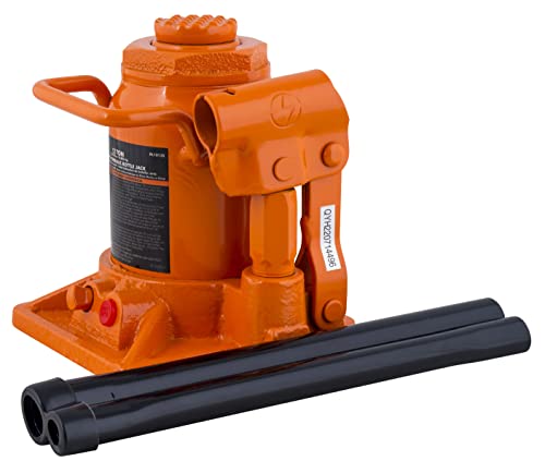 Image of Pro-Lift 12 Ton Shorty Hydraulic Bottle Jack - Portable Car Jack 24000 Lbs Capacity with Pump Handle for Car Sedans SUV