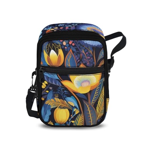 Mens Womens Sling Bags Crossbody Messenger Bag Phone Bag With Strap Multifunctional Shoulder Bag