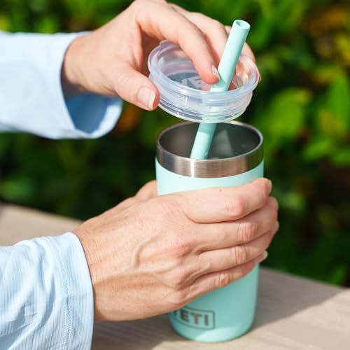 Image of YETI Rambler Jr. 10 Oz Tumbler with Silicone Straw Lid