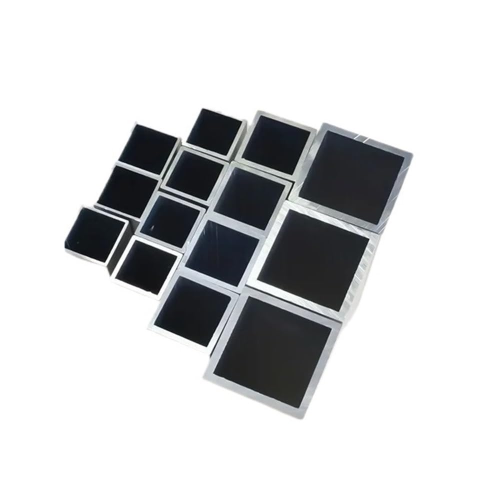 300/500 mm Aluminiumlegierungs-Vierkantrohr, rechteckiges Profil, DIY-Dekoration, Aluminium-Hohlrohr, 1 Stück(300 * 100 * 25 * 1MM)