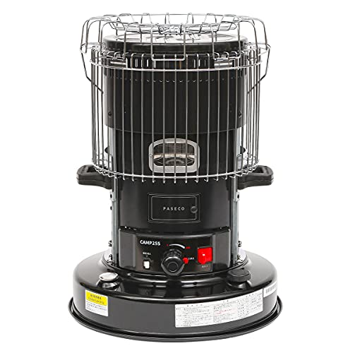 PASECO(パセコ) 対流型 石油ストーブ CAMP-25 ブラック