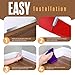 Houseables Baseboard Trim, Rubber Baseboard, Rubber Molding Trim, Base Boards for Walls, Cove Base, Flexible Molding, Peel and Stick, Self Adhesive, Vinyl Coving, for Garage, Floor, White, 4in x 60ft