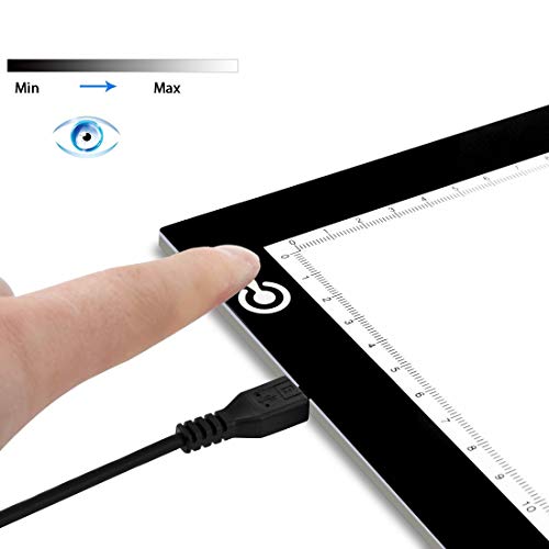 WHATWEARS A4 Tavoletta Luminosa, Light Board con