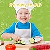 Stocking Stuffers for Kids: 15PCS Montessori Toys for Age 3-12 Year Old - Children Safe Toddler Kitchen Set Kids Knife Set for Real Cooking - Christmas Easter Valentines Day Birthday Gifts #5
