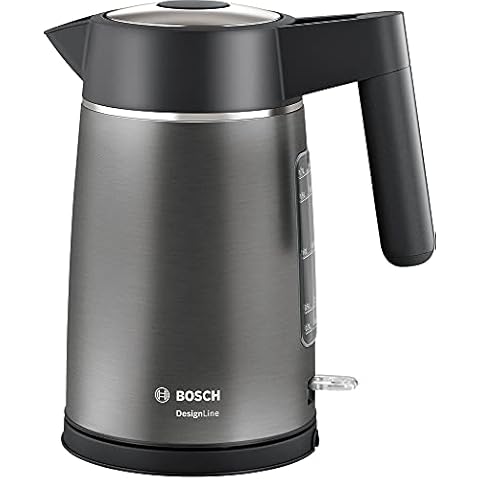 Bosch DesignLine - Hervidor de agua Parte frontal cepillada. antracita Cover