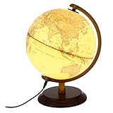 Globe lumineux : convient pour créer un paysage, conçu en forme de globe, vous aide à bien connaître la terre, globe pour les enfants.