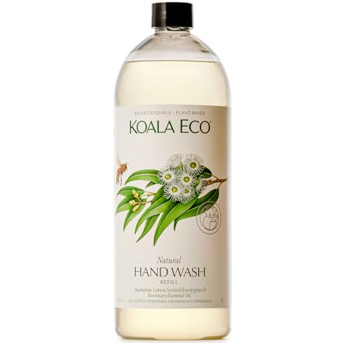 Koala Eco Lemon Scented Eucalyptus & Rosemary Hand Wash Refill, 1 L