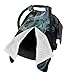 Baby Car Seat Canopy Cover for Mom, Soft Breathable Nursing Breastfeeding Covers Multi Use Stroller Sun Shade Newborn Shower Gift，Psychedelic Smoke
