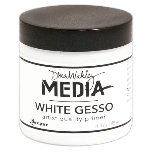 Ranger Dina Wakley Media Gesso 4oz Jar, White