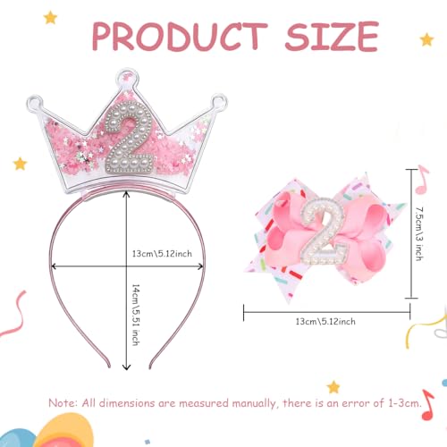 Corona de cumpleaños para niña que hace realidad su día de princesa 7