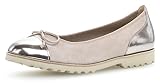 Suave comodidad al caminar. Gabor Jollys - Bailarinas cerradas para mujer, color Beige, talla 41 EU