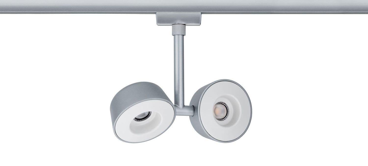 Paulmann LED Stromschienensystem URail Systems Spot Double Pellet | LEDs fest verbaut 4W 294lm warmw