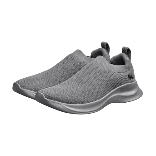 Image of Neeman's Unisex Cloud Flex Slip-On Sneakers | Lightweight Breathable Knit Shoes with Cushioned EVA Sole for Daily Walking & All-Day Comfort